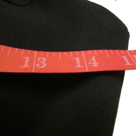 NWT Black Sweetheart Neckline Lace-up Back w/ Ruching Mini Dress-Size 1(XS) - Picture 8 of 13